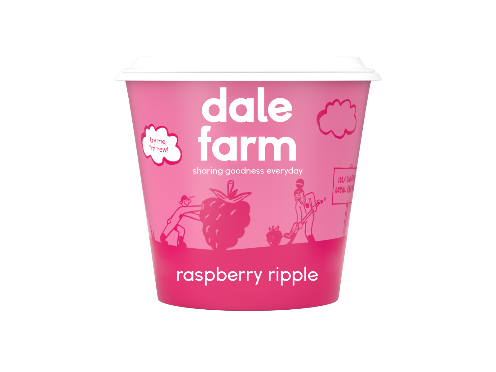 Raspberry Ripple Cup